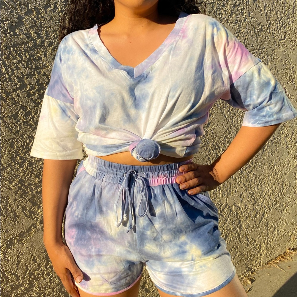 Tie Dye Short Set